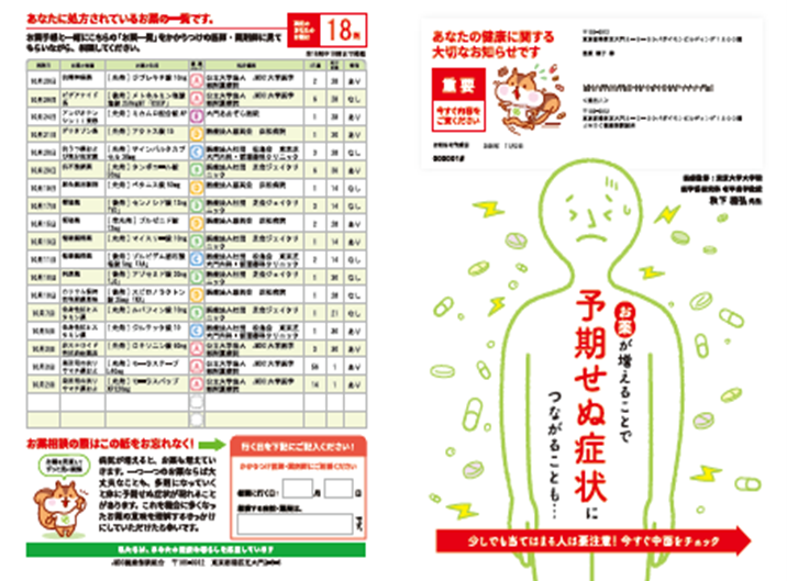 お薬が増えることで予期せぬ症状につながることも